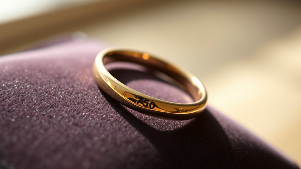 750 hallmark ensures authenticity