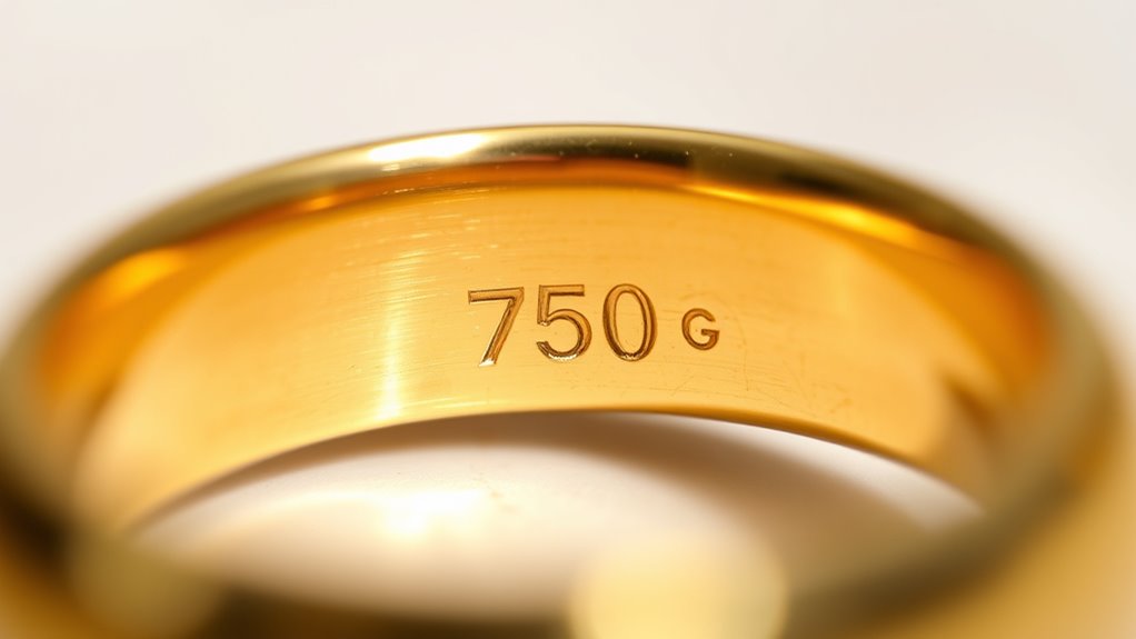 750 stamp equals 18 karat gold