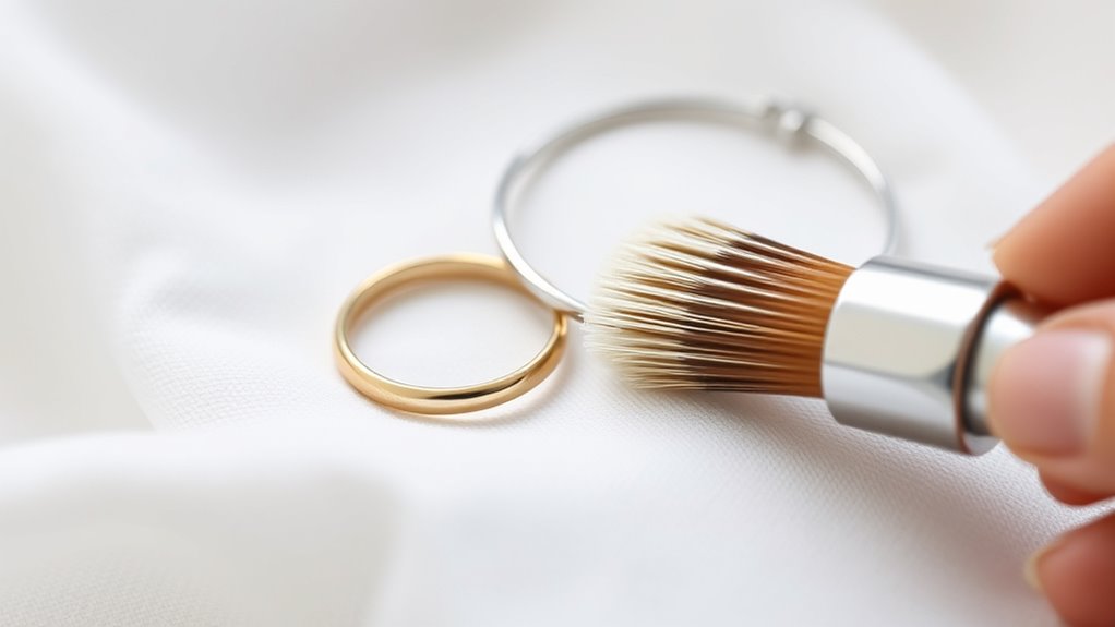 apply clear nail polish