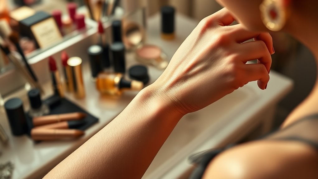 apply makeup before jewelry