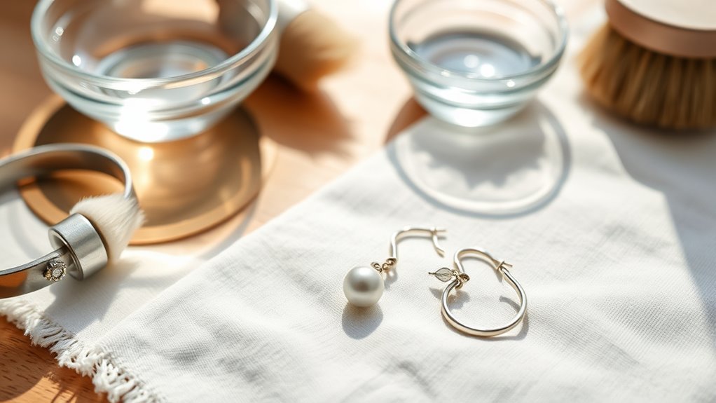 baking soda tarnish removal