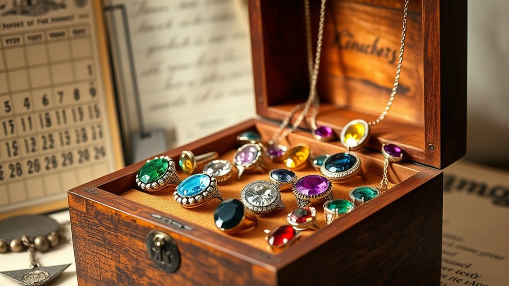 birthstones tradition evolution symbolism