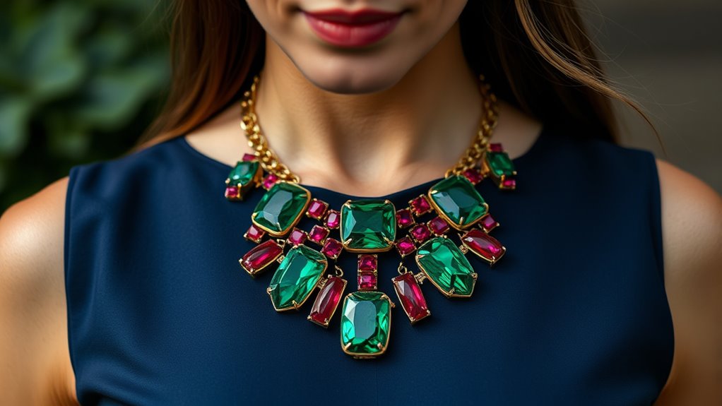 bold gemstone statement accessories