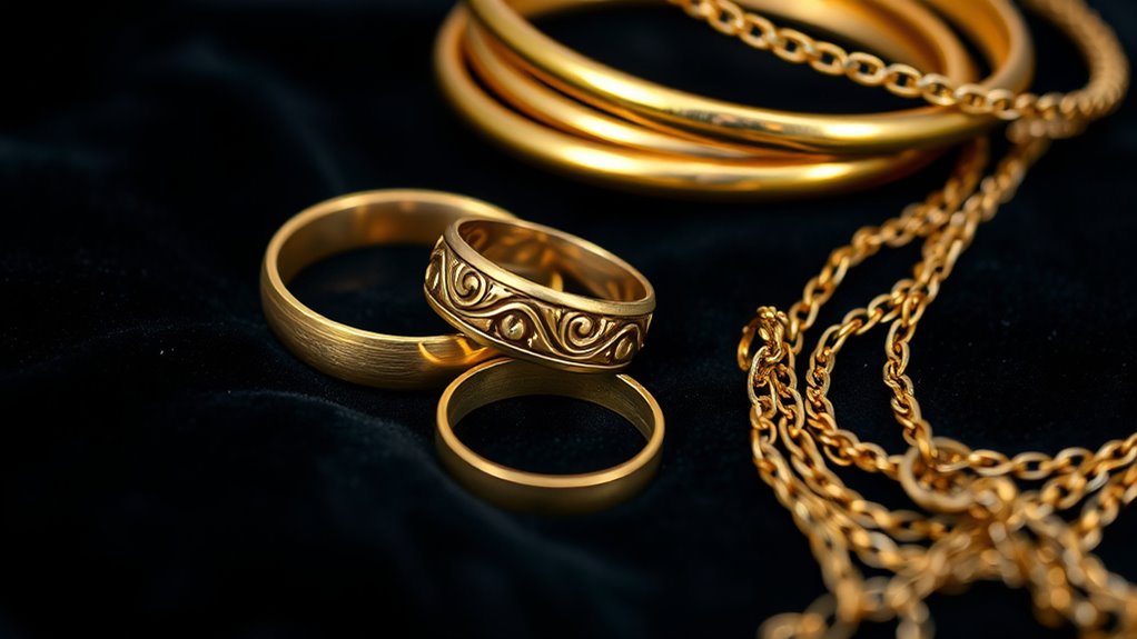 brass jewelry finish options