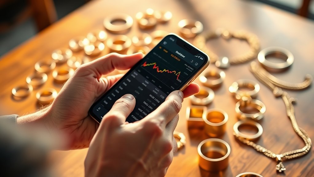 check gold prices regularly