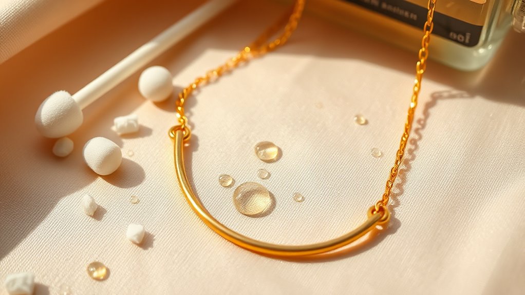 chemical exposure causes tarnishing