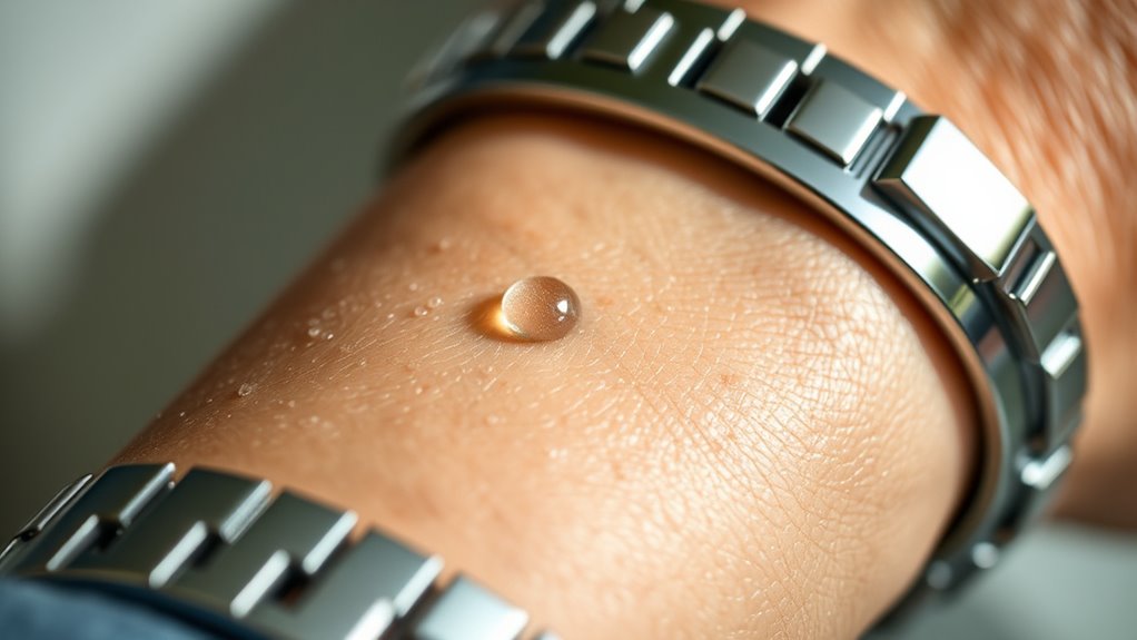 copper oxidation causes green discoloration