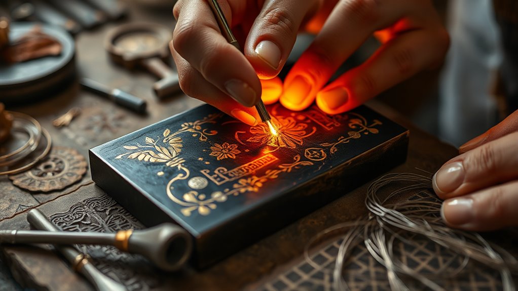 damascene jewelry s historic craftsmanship