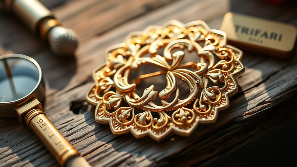 early gold hallmark identification