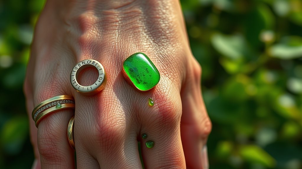 environmental effects cause staining