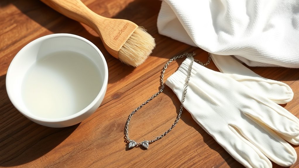 gather clean gentle supplies