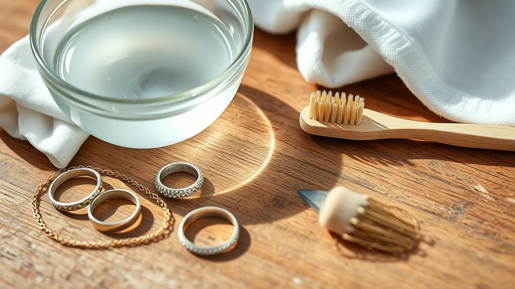 gather cleaning materials ready