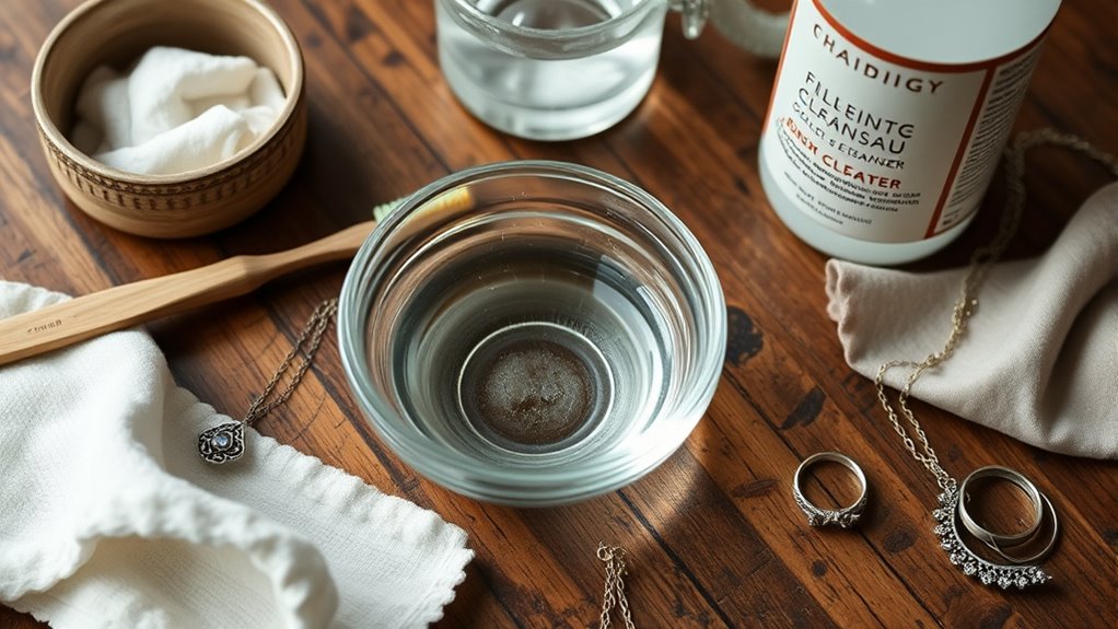 gather cleaning supplies beforehand