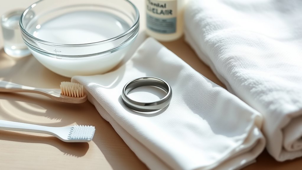 gather gentle cleaning supplies