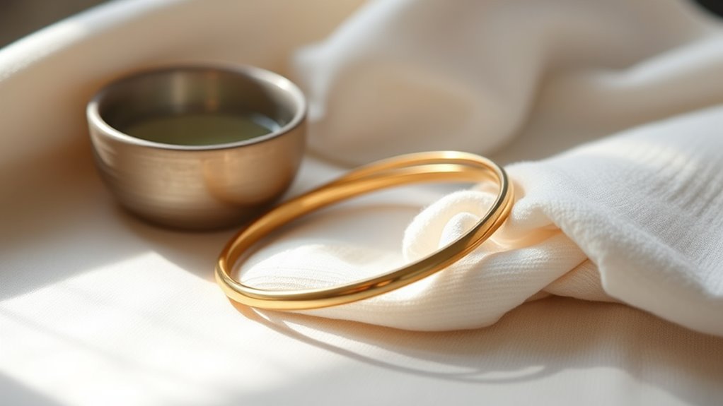 gentle cleaning preserves shine