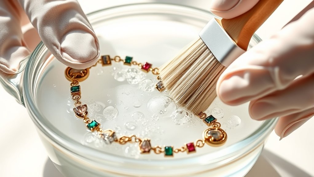 gentle soak and clean