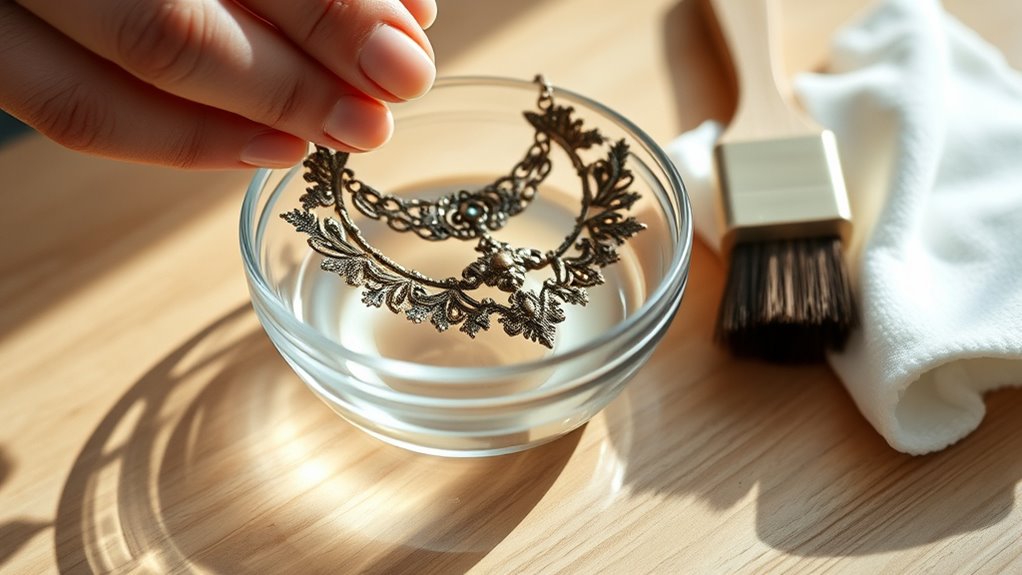 gentle tarnish removal method