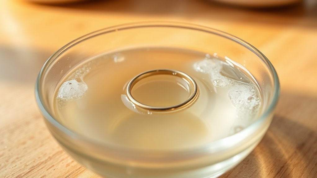 gentle warm water soak