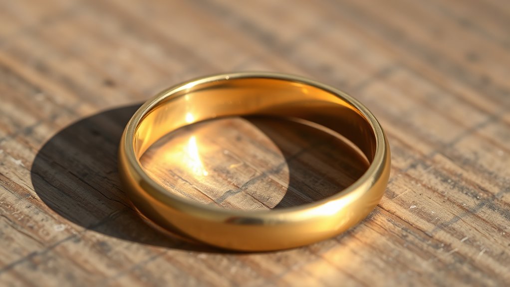 gold layer gradually erodes