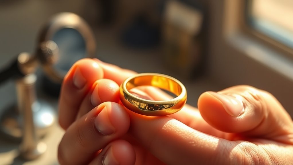 gold s hallmark weight and shine