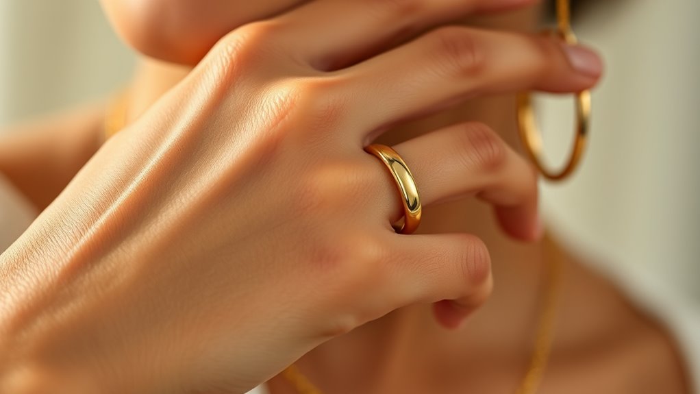 high karat gold resists tarnish