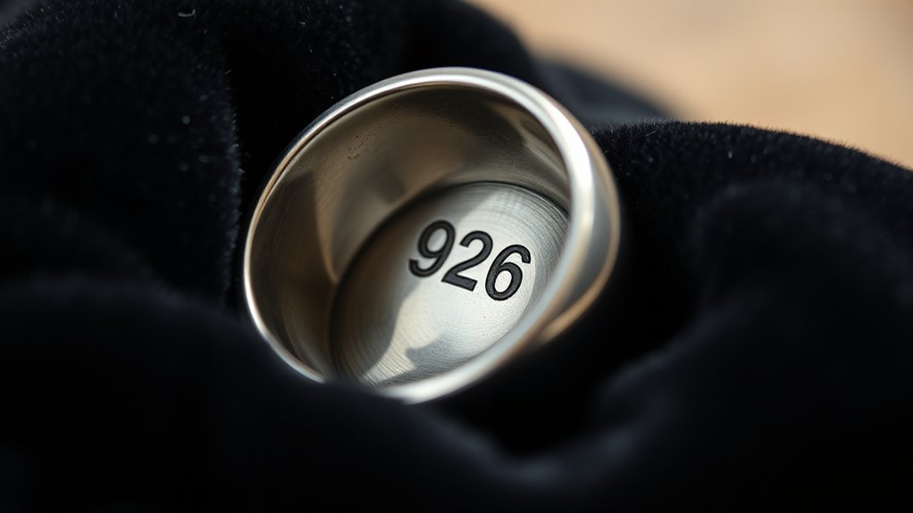 higher purity jewelry markings