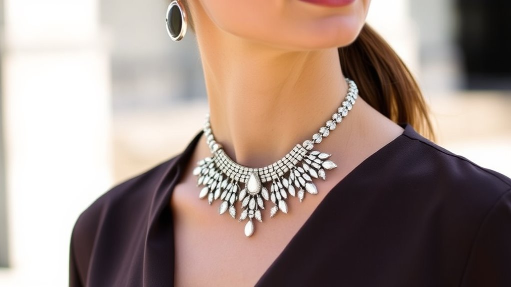 highlight key jewelry piece