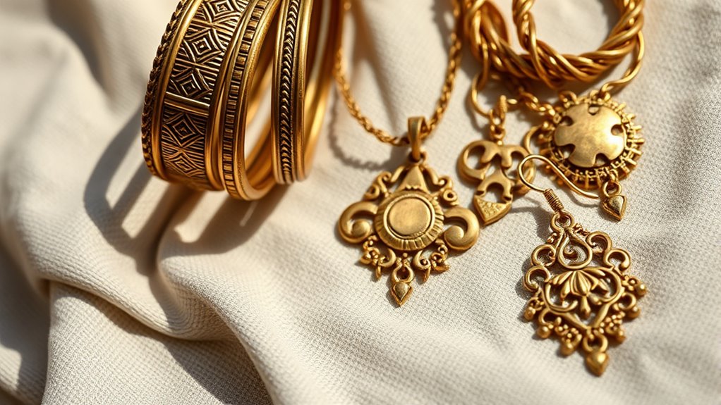 identify brass jewelry type