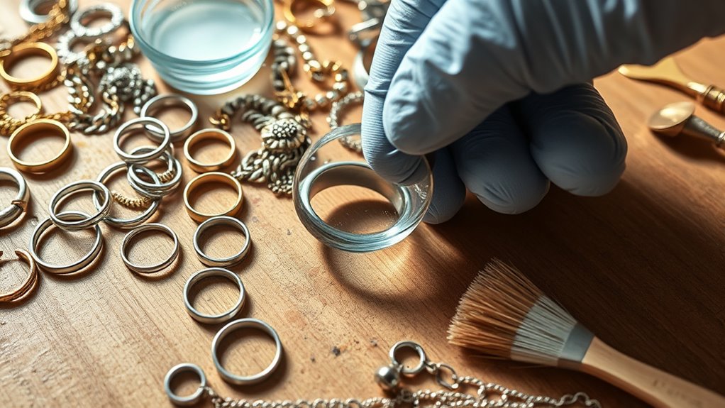 identify jewelry metal and gemstones