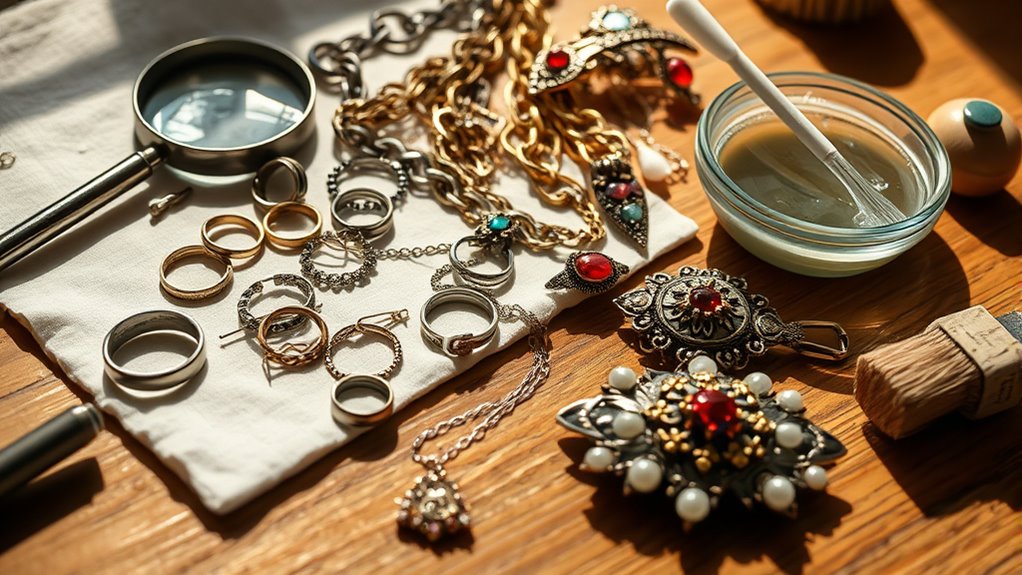 identify materials before cleaning