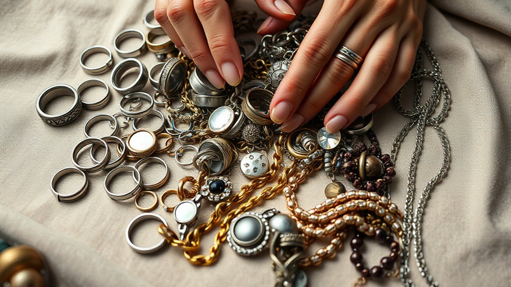 identify metal and tarnish