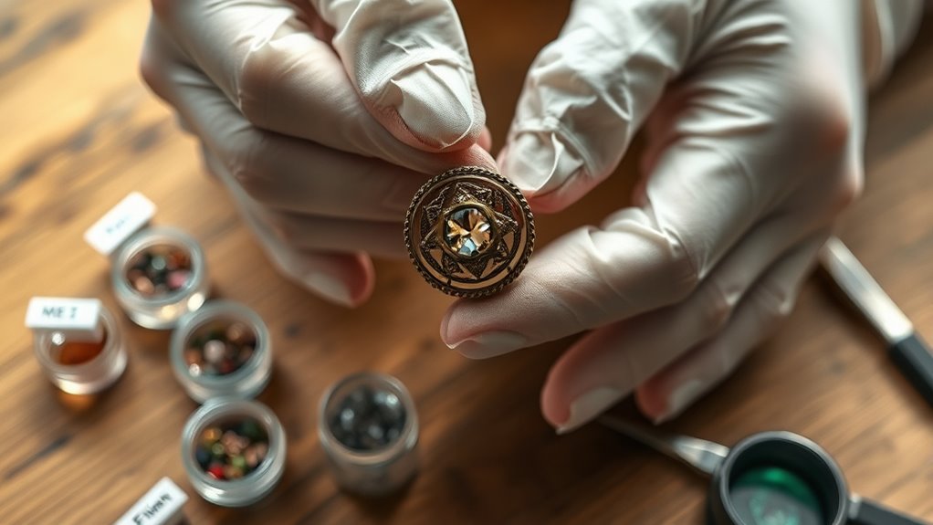 identify metals and gemstones