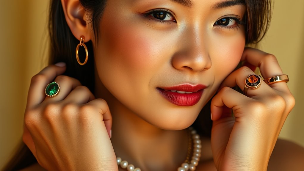 identify olive yellow undertones