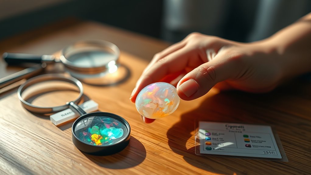 identify opal type carefully