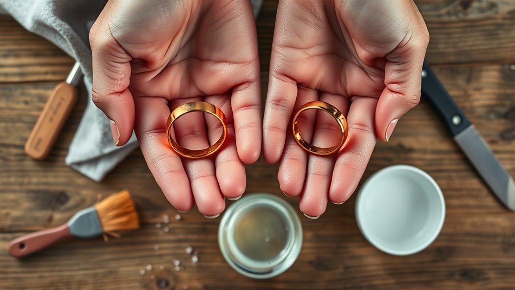 identify sealed copper jewelry