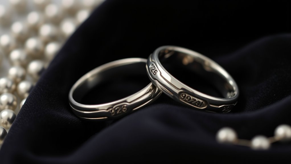 identify silver purity markings