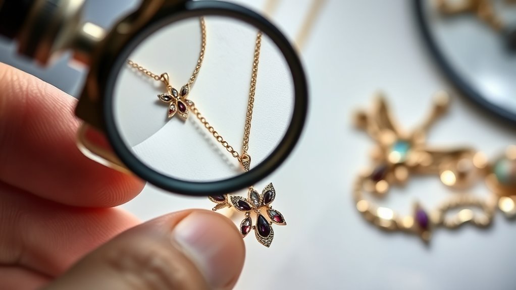 inspect jewelry craftsmanship quality