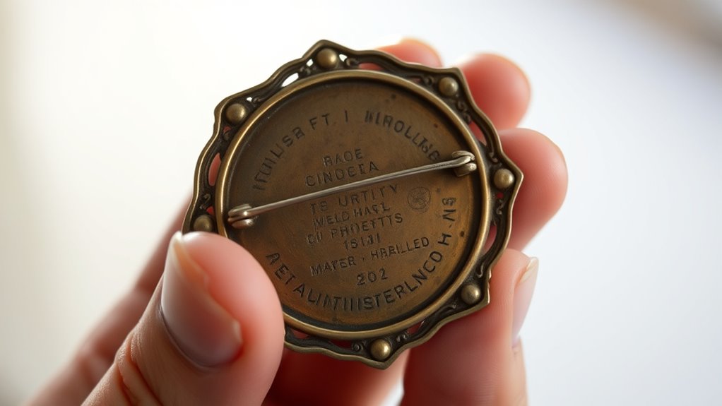 inspect jewelry for marks