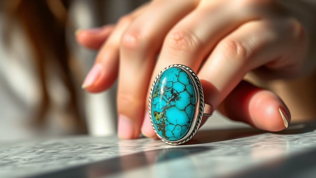 inspect turquoise jewelry condition