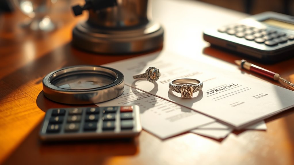 jewelry appraisal cost ranges
