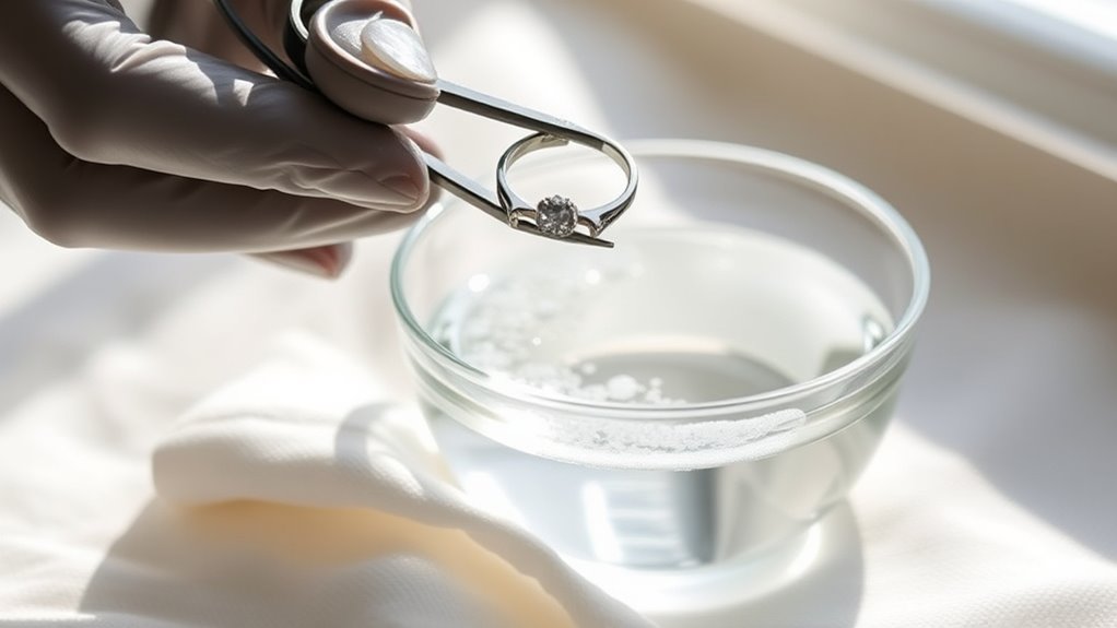 jewelry cleaning and disinfecting