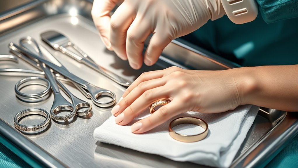 jewelry disrupts surgical safety