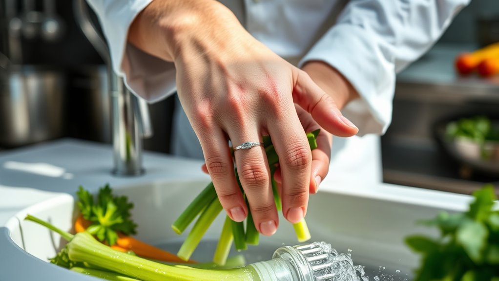 jewelry increases contamination risk