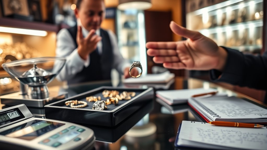 jewelry valuation and bargaining