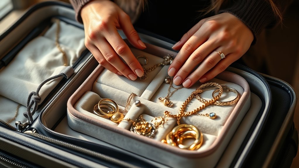 keep jewelry with you