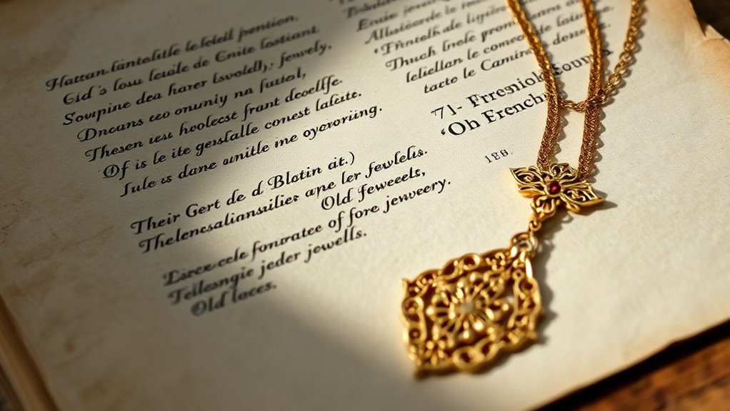 latin roots influenced jewelry s evolution