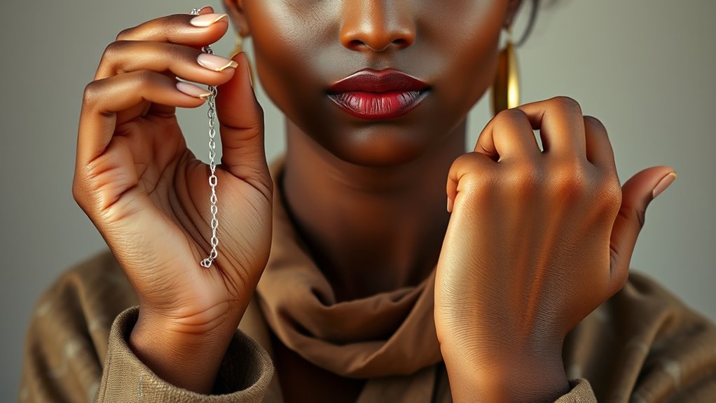 match jewelry with wardrobe