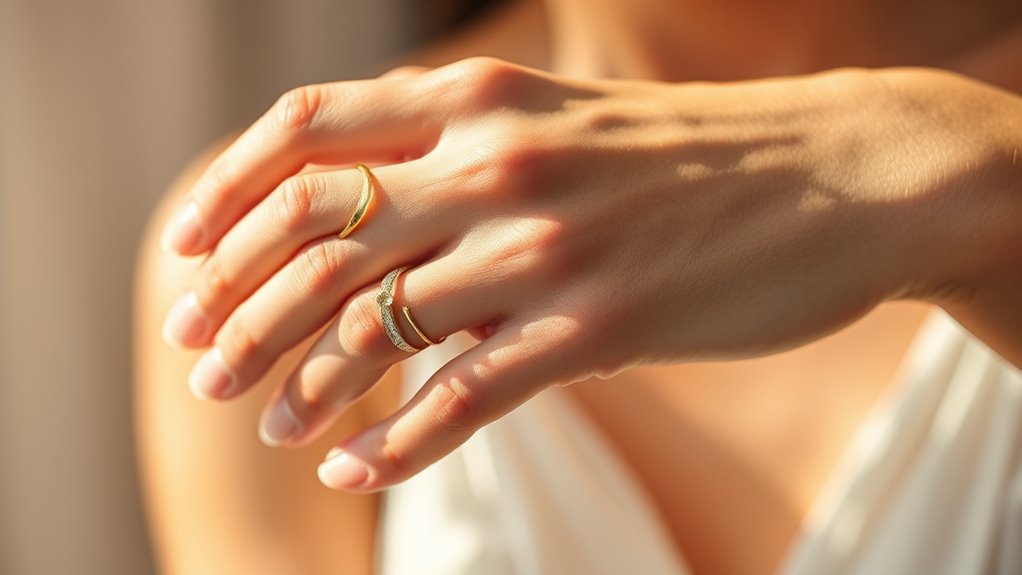 match metals to skin tone