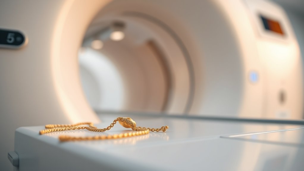 metal causes mri artifacts