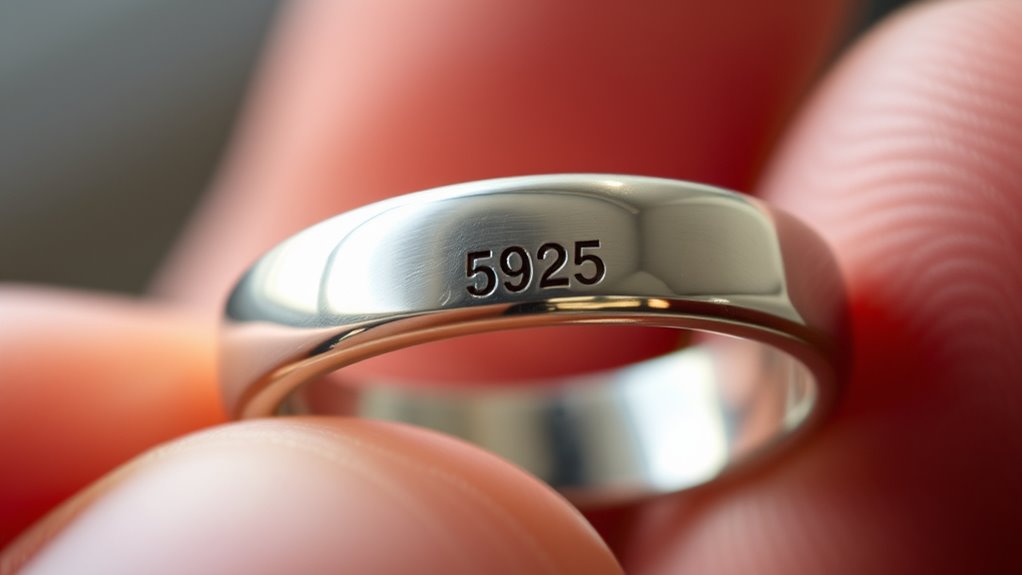 misread sterling silver mark